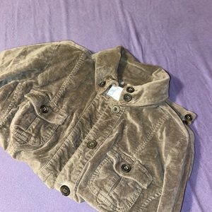 Brown Vintage Button Down Jacket